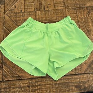 Lululemon Hotty hot shorts. Size 10. 4 inch length